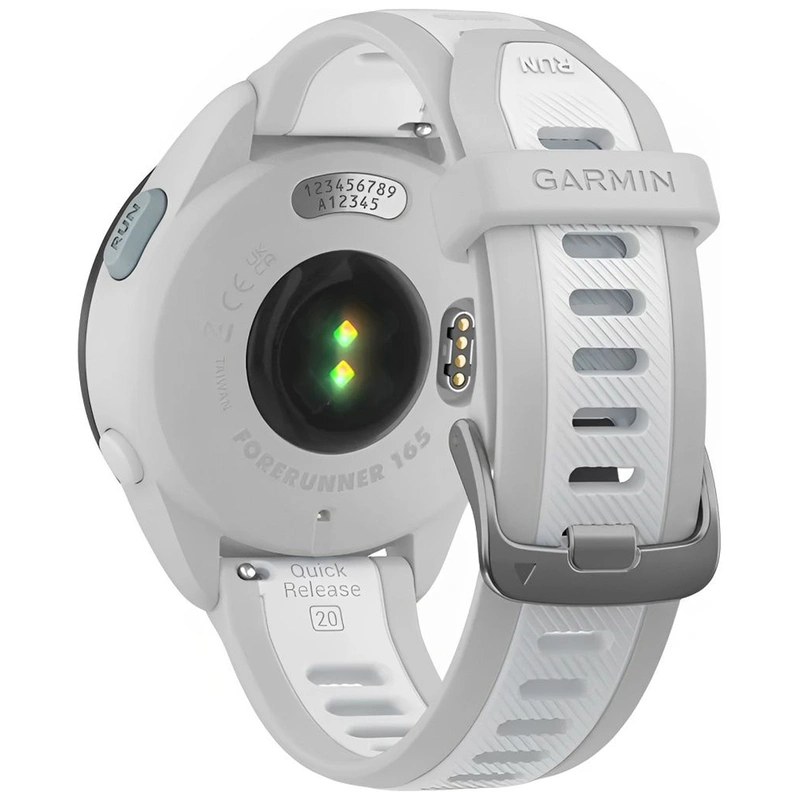 Relógio Smartwatch Garmin Forerunner 165 AMOLED - Branco (010-02863-AD) - Imagem 3