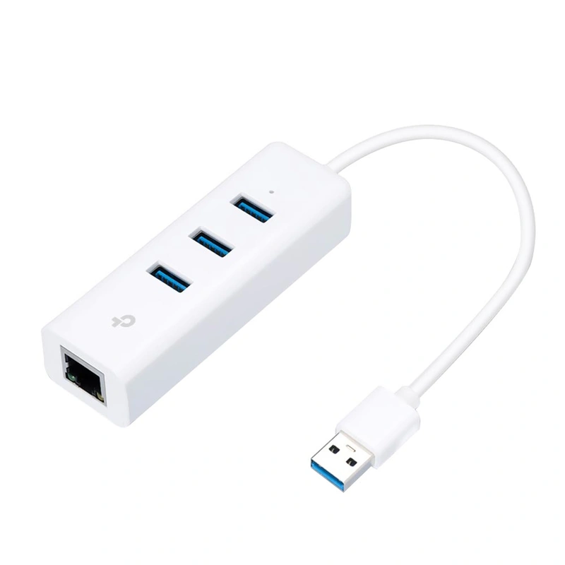 Hub USB 3.0 Tp-link UE330 3 Portas Ethernet Gigabit RJ-45