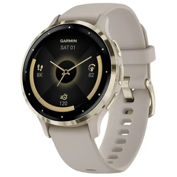 Relógio Garmin Venu 3S - French Cinza (010-02785-02) 5 ATM Wi-Fi Android