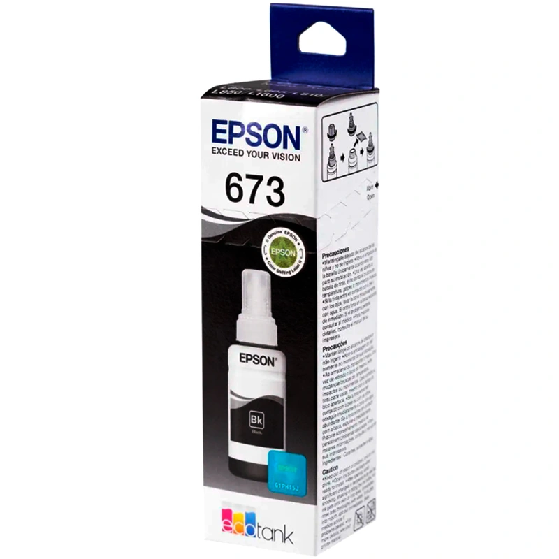 Cartucho de Tinta Epson T673120 - Preto - Imagem 2