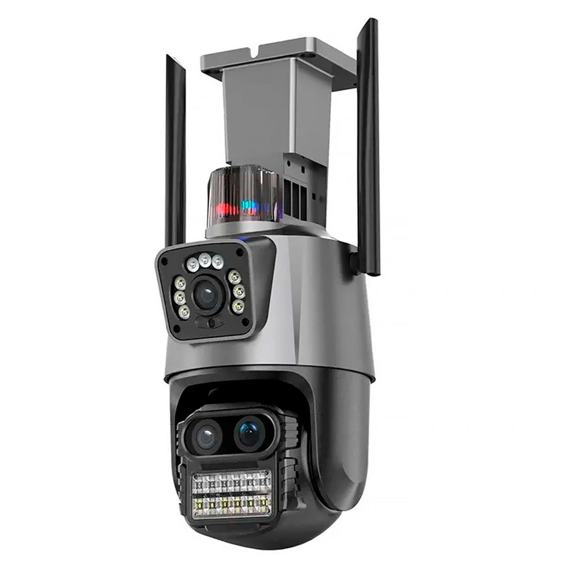 Câmera de Segurança IP Satellite A-CAM009D Outdoor Wi-Fi 4MP - Cinza IP66 - Imagem 2