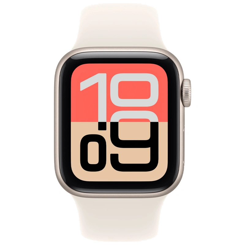 Apple Watch SE3 MEH34LWA 40MM S-M GPS - Starlight Aluminium Starlight Sport Band - Imagem 2