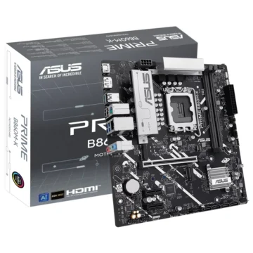 Placa Mãe ASUS Prime B860M-K Socket LGA 1851 DDR5 Intel B860 Micro ATX