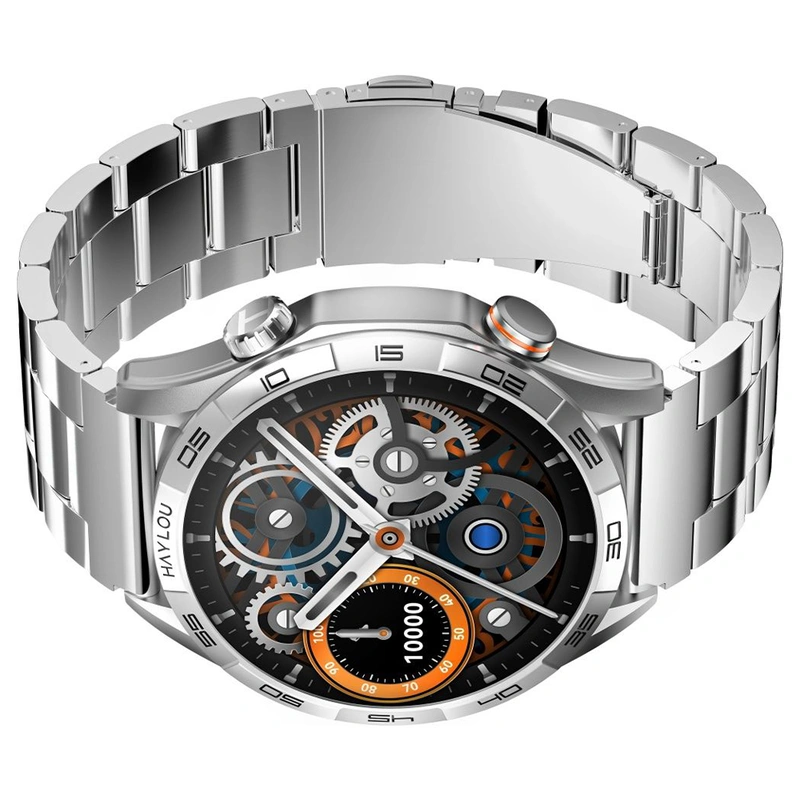 Relógio Smartwatch Haylou Solar 5 HF004 - Prata + Pulseira IP68 Bluetooth - Imagem 3