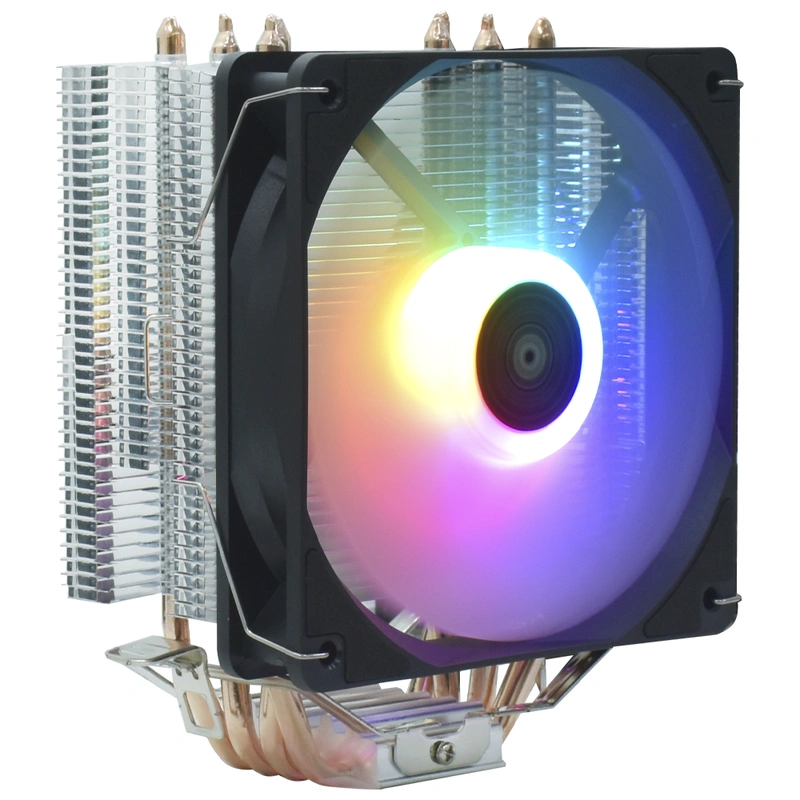 Cooler para Processador Macrovip MV-CPC3R RGB PWM Tower 120MM - Preto Intel: LGA 775 - Imagem 2