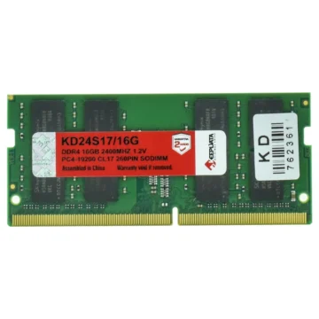 Memória RAM para Notebook Keepdata DDR4 16GB 2400MHz - KD24S1716G SODIMM