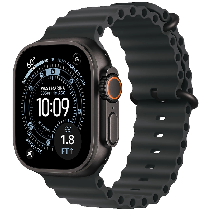 Apple Watch Ultra 3 MF0J4LWA 49MM One Size GPS + Celular - Black Titanium Black Ocean Band