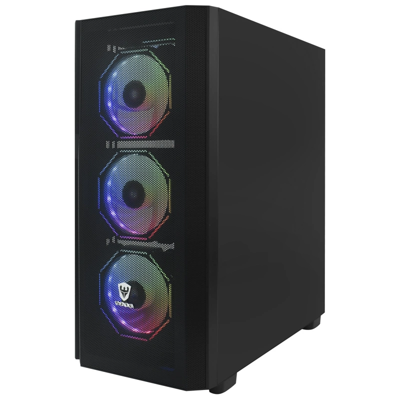 Gabinete Gamer Satellite K31 E-ATX 8 Cooler - Preto RGB - Imagem 3