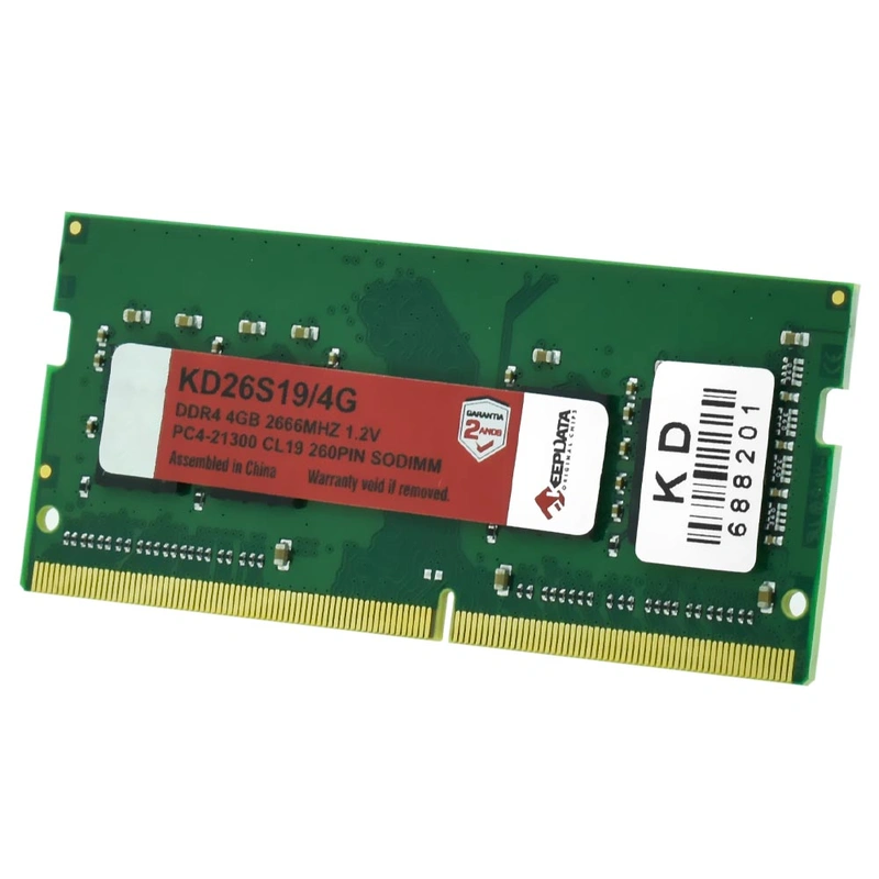 Memória RAM para Notebook Keepdata DDR4 4GB 2666MHz - KD26S194G SODIMM - Imagem 2