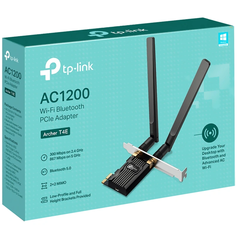Adaptador Wi-Fi Tp-Link Archer T4E V3.0 Dual Band AC1200 - Imagem 3