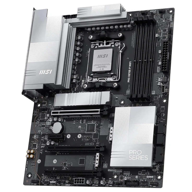 Placa Mãe MSI Pro X870E-P Wi-Fi Socket AM5 DDR5 AMD X870E ATX Wi-Fi 7 - Imagem 2