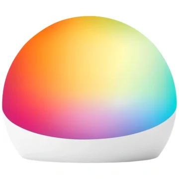 Lâmpada LED Amazon Echo Glow Multicolor Smart Wi-Fi Alexa - Branco