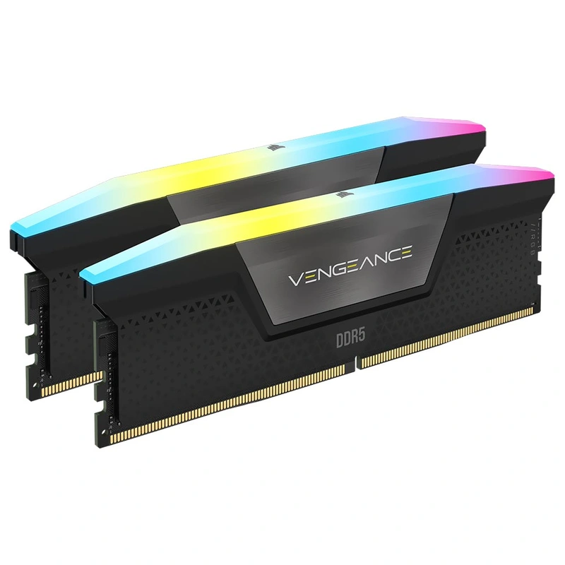 Memória RAM Corsair Vengeance RGB DDR5 96GB (2x48GB) 5600MHz - Preto (CMH96GX5M2B5600C40) - Imagem 3