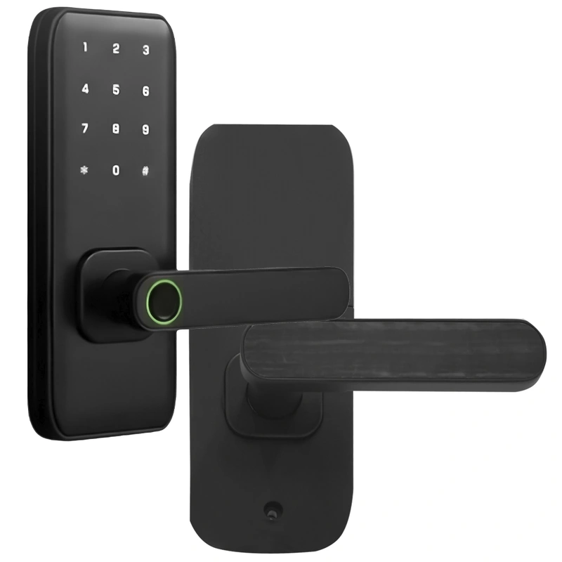 Fechadura Digital Satellite SL-80 Smart Door Lock - Preto
