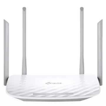 Roteador Tp-Link Archer C20 W AC1200 Dual Band 2.4GHz 5GHz 4 Antenas - Branco