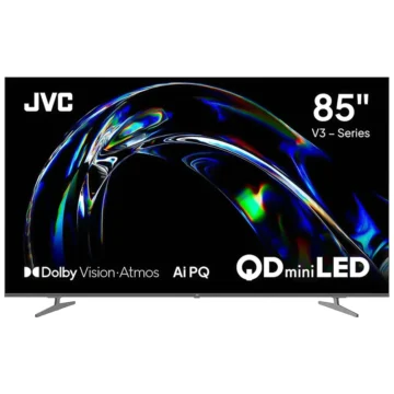 TV Smart JVC LT-85KM958 85 Bluetooth 5.1 AIPQ Qualidade de Imagem com IA
