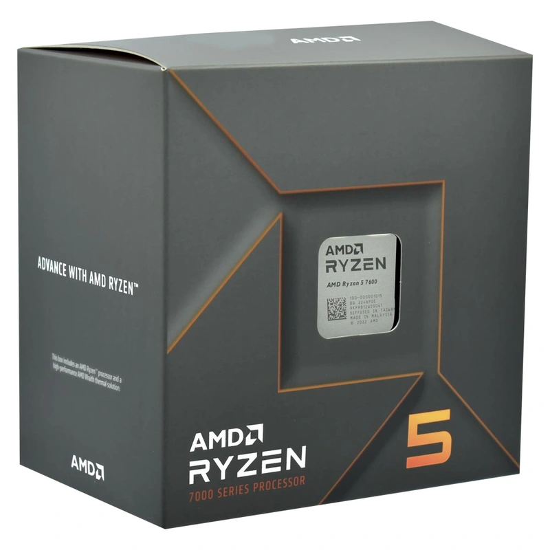 Processador AMD Ryzen 5 7600 Socket AM5 3.8GHz 38MB Até 5.1GHz 6 núcleos - Imagem 3