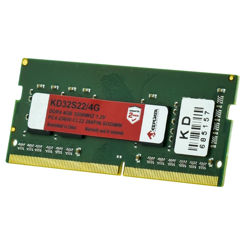 Memória RAM para Notebook Keepdata DDR4 4GB 3200MHz - KD32S224G SODIMM - Imagem 2