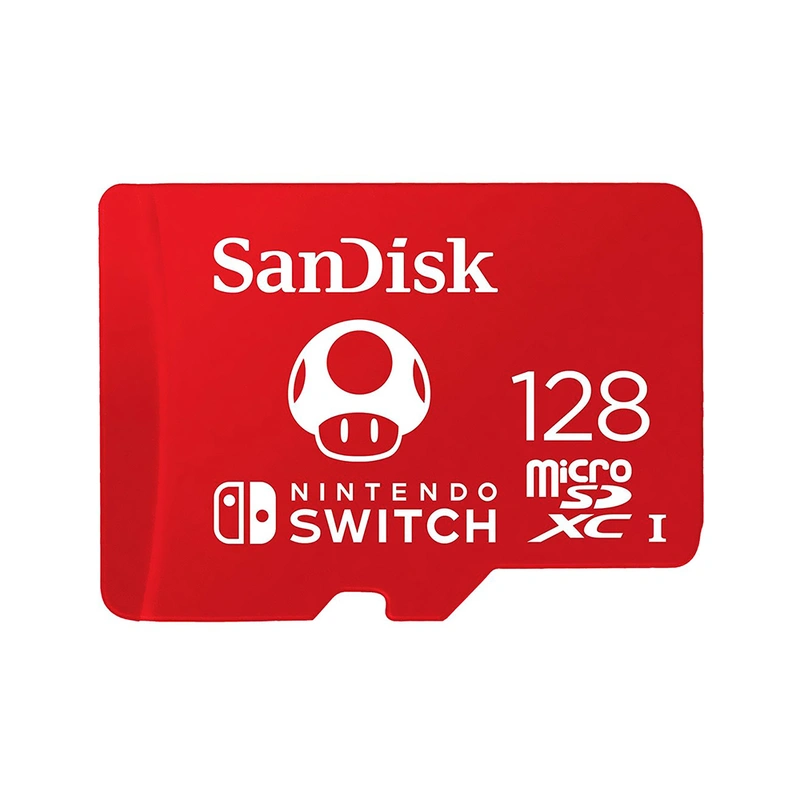Cartão de Memória Micro SD SanDisk 128GB Nintendo Switch - SDSQXAO-128G-GNCZN
