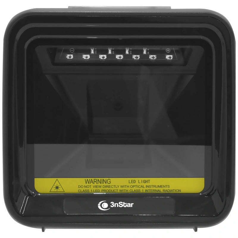 Leitor de Código de Barras 3NSTAR SC550 2D USB - Cinza Com fio Preto