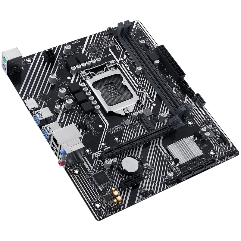 Placa Mãe ASUS Prime H510M-F R3.0 Socket LGA 1200 DDR4 Intel H510 2 slots DDR4 - Imagem 2
