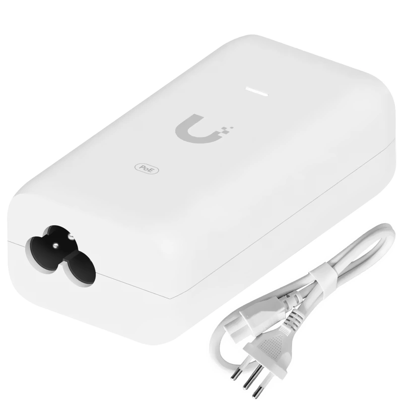 Fonte Ubnt U-POE-BR Poe Adaptador Gigabit 48V 0.32A - Branco 15W > 80% - Imagem 2