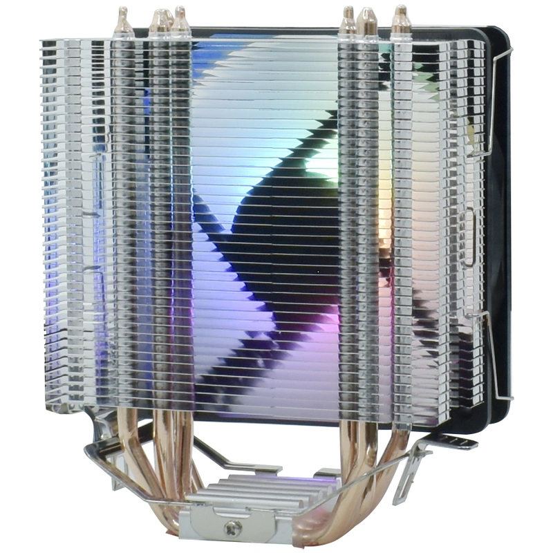 Cooler para Processador Macrovip MV-CPC3R RGB PWM Tower 120MM - Preto Intel: LGA 775 - Imagem 3