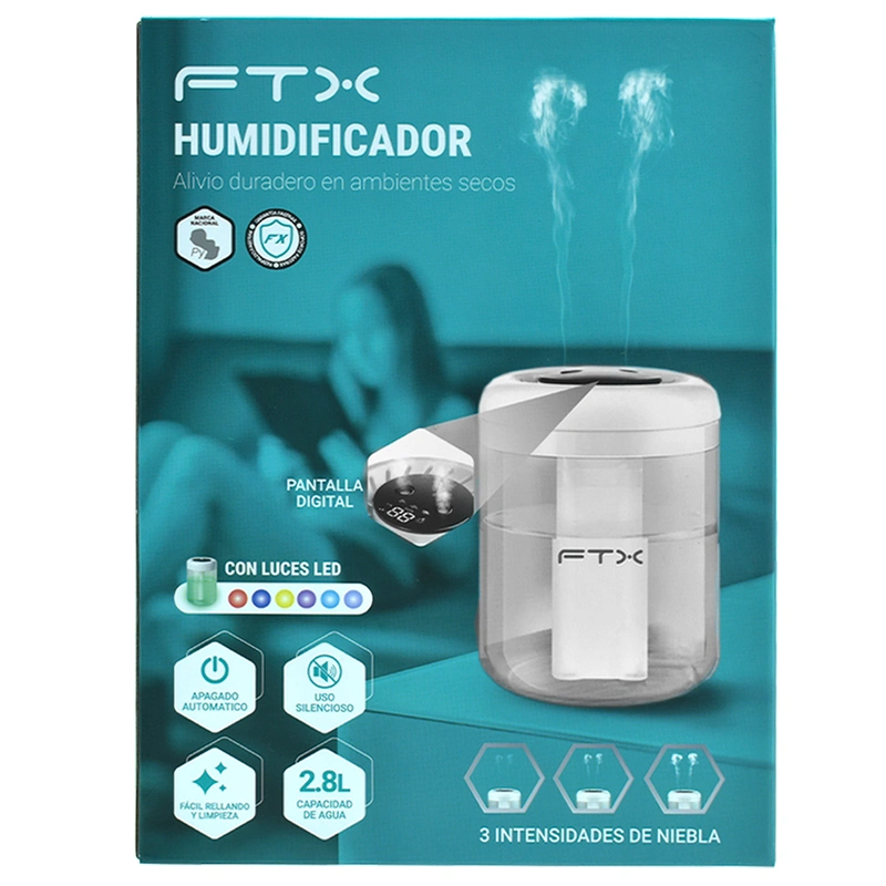 Umidificador FTX HM2-28 2.8L - Branco - Imagem 2