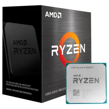Processador AMD Ryzen 9 5900XT Socket AM4 4.8GHz 72MB 16 núcleos 32 threads