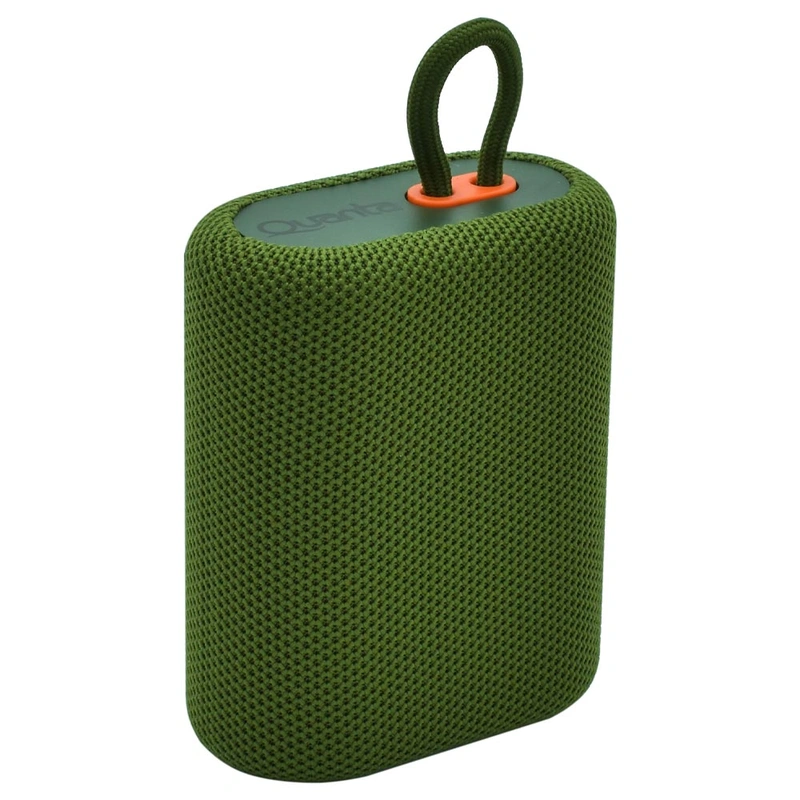 Caixa de Som Quanta QTSPB64N Mini Bluetooth FM MSD - Verde 5W 1200 mAh