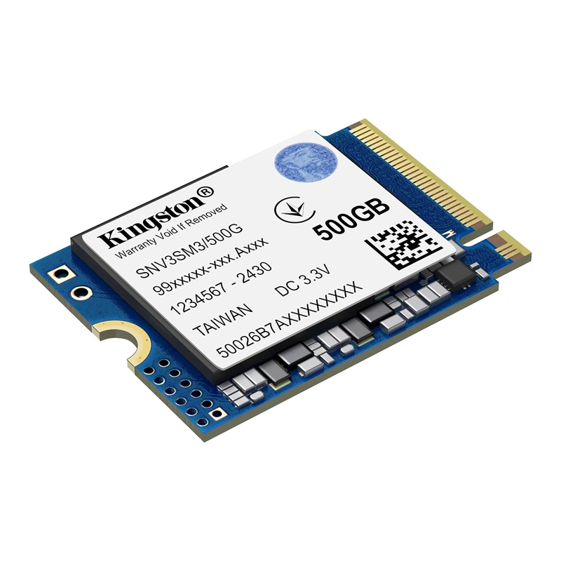 SSD Kingston M.2 500GB NV3 Mini NVMe - SNV3SM3500G PCIe 4.0 x4 - Imagem 2