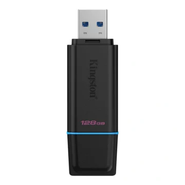 Pendrive Kingston Exodia 128GB USB 3.2 - Preto (DTXG2128GB) DataTraveler Exodia
