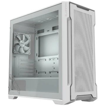 Gabinete Gamer Gigabyte GB-C102GI Glass Ice Mid Tower 2 Cooler - Branco
