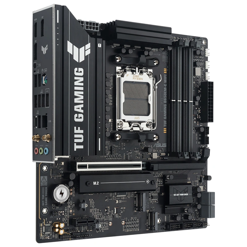 Placa Mãe ASUS TUF Gaming B650EM-E Wi-Fi Socket AM5 DDR5 AMD B650 Micro ATX - Imagem 3