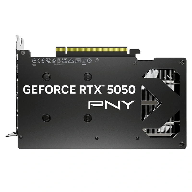 Placa de Vídeo PNY Stealth Mode 8GB GeForce RTX5050 GDDR6 - VCG50508DFXPB1 - Imagem 3