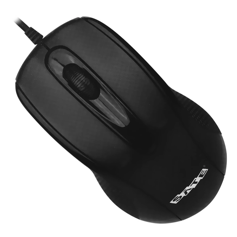 Mouse Satellite A40 USB - Preto Com fio - Imagem 2