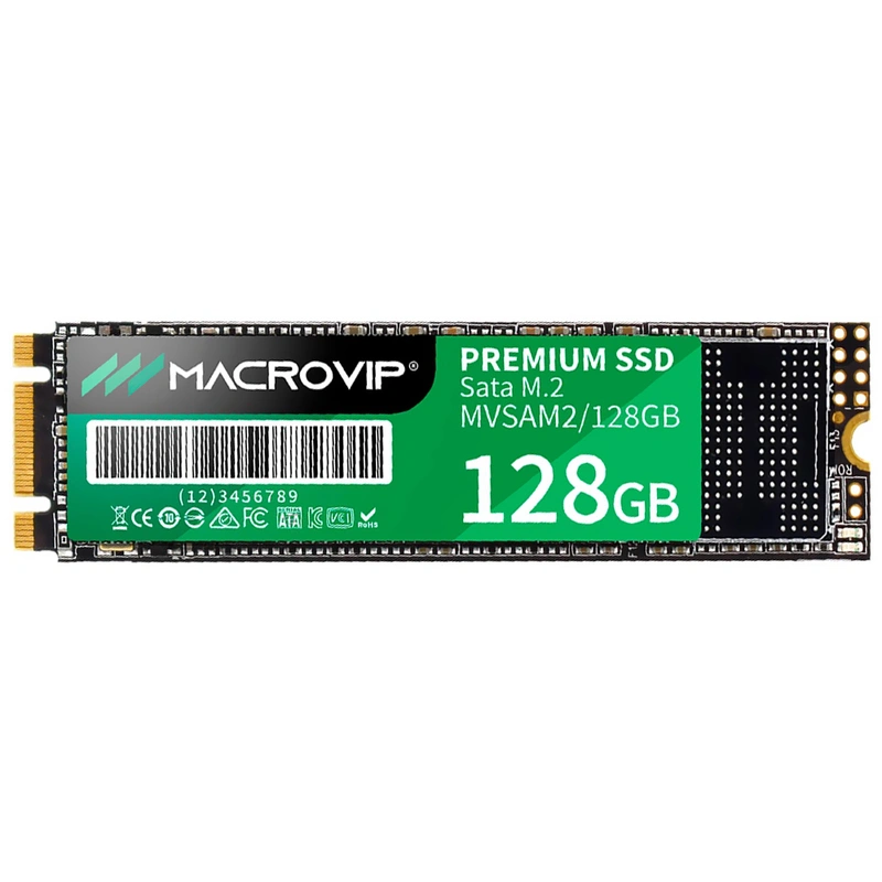 SSD Macrovip M.2 128GB SATA 3 -MVSAM2128GB SATA 6Gb/s