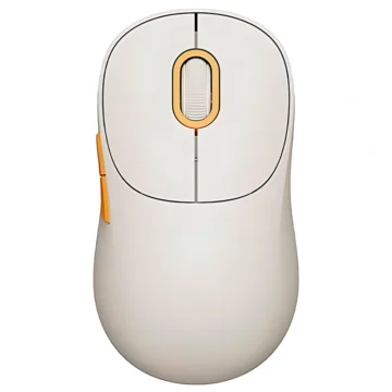 Mouse Xiaomi Mi 3 Wireless - Branco (XMWXSB03YM) USB Receiver de 2.4GHz - Bluetooth