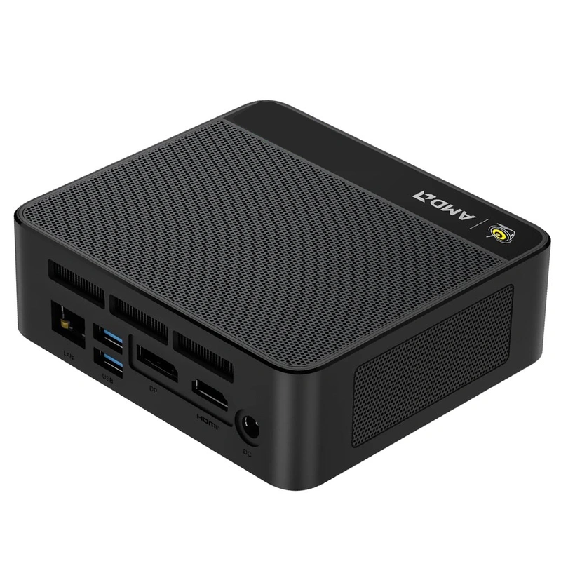 Mini PC Beelink SER5 Max AMD Ryzen 7 6800U 2.7GHz 24GB de RAM 500GB SSD Win11 Pro Cinza - Imagem 2