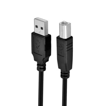 Cabo para Impressora USB 2.0 -10M (com Filtro) Preto