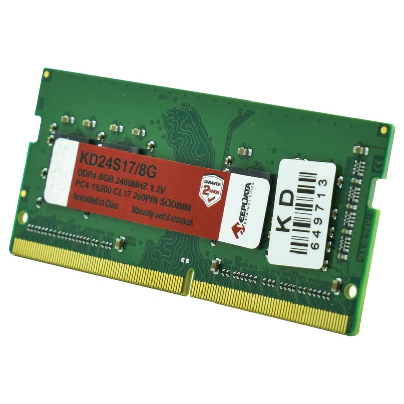Memória RAM para Notebook Keepdata DDR4 8GB 2400MHz - KD24S178G SODIMM - Imagem 2