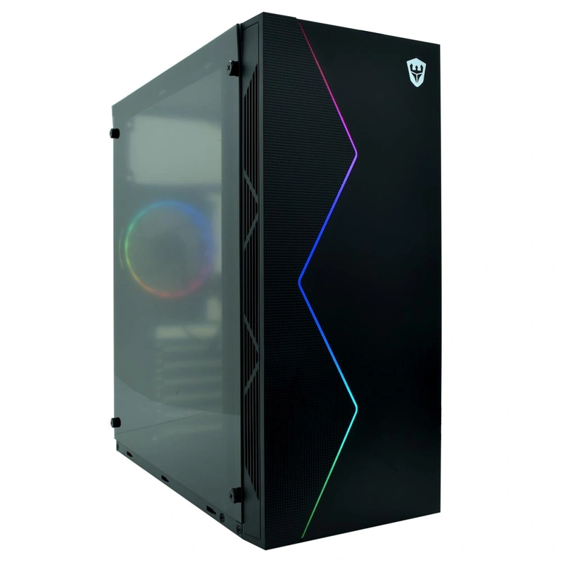 Gabinete Gamer Satellite K884 Mid Tower 1 Cooler - Preto