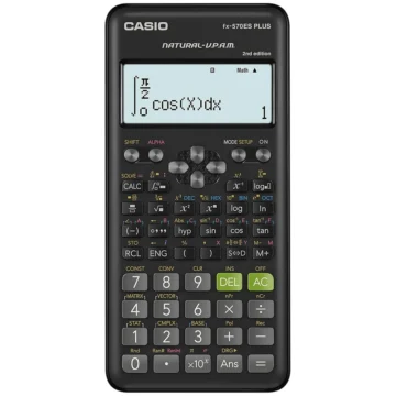 Calculadora Cientifica Casio FX-570ES Plus 2ND Edition - Preto