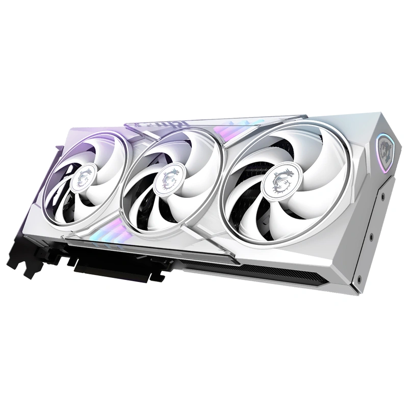 Placa de Vídeo MSI Gaming Trio White OC 8GB GeForce RTX5060 GDDR7 - 912-V537-022 - Imagem 2