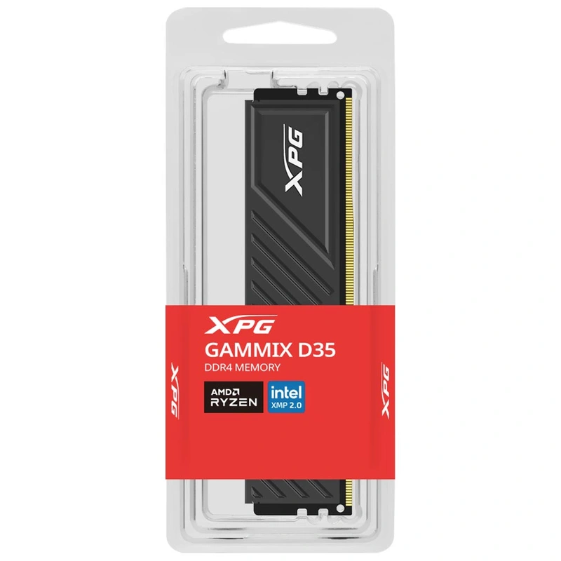 Memória RAM ADATA XPG Gammix D35 DDR4 8GB 3200MHz - Preto (AX4U32008G16A-SBKD35) - Imagem 3