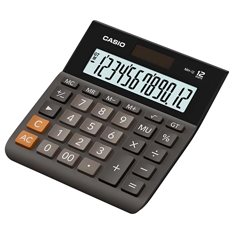 Calculadora Casio DH-12-BK 12 Digitos - Preto - Imagem 2