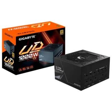 Fonte de Alimentação Gigabyte GP-UD1000GM 1000W ATX Modular 80 Plus Gold