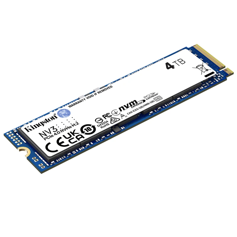SSD Kingston M.2 4TB NV3 NVMe - SNV3S4000G PCIe 4.0 x4 - Imagem 2