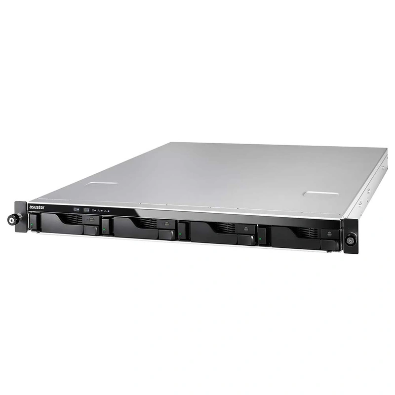 Servidor Nas Storage Asustor AS6504RS Lockerstor Rack Mount 1U 4RS4RD 4 Baias - Imagem 2