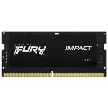 Memória RAM para Notebook Kingston Fury Impact DDR5 16GB 6400MHz - Preto (KF564S38IB-16)